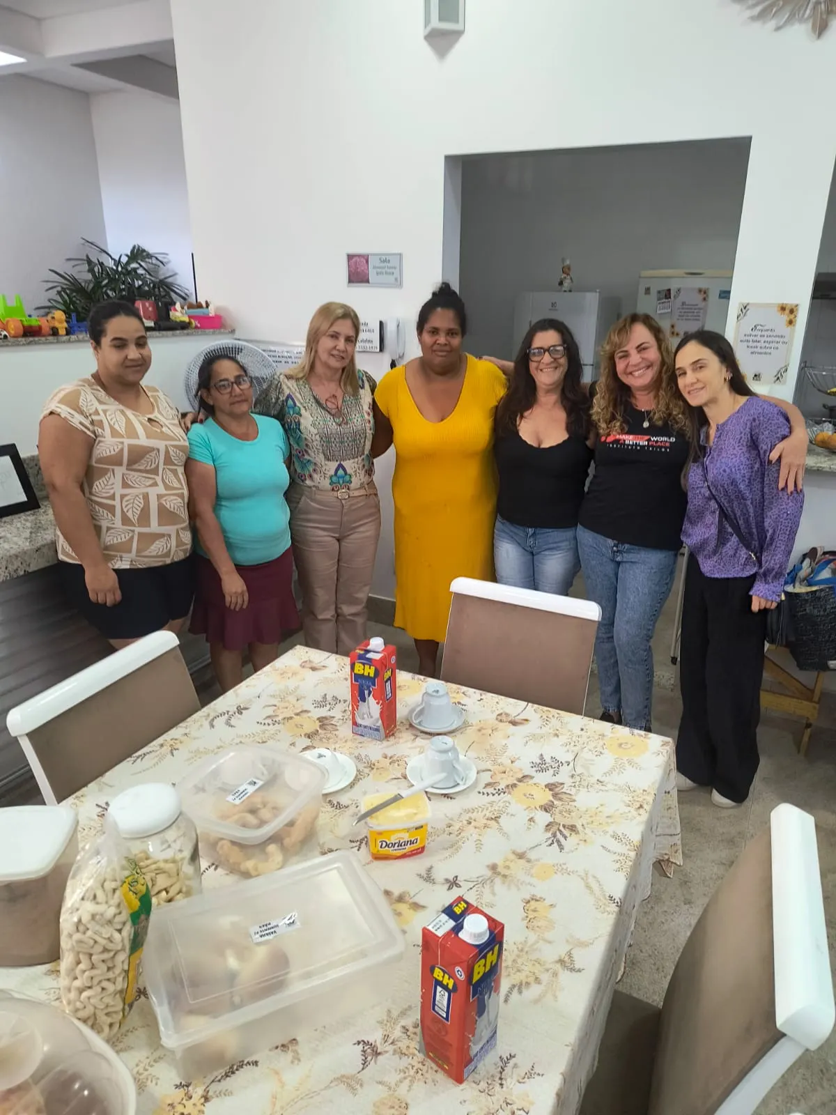 Equipe da casa e do Instituto