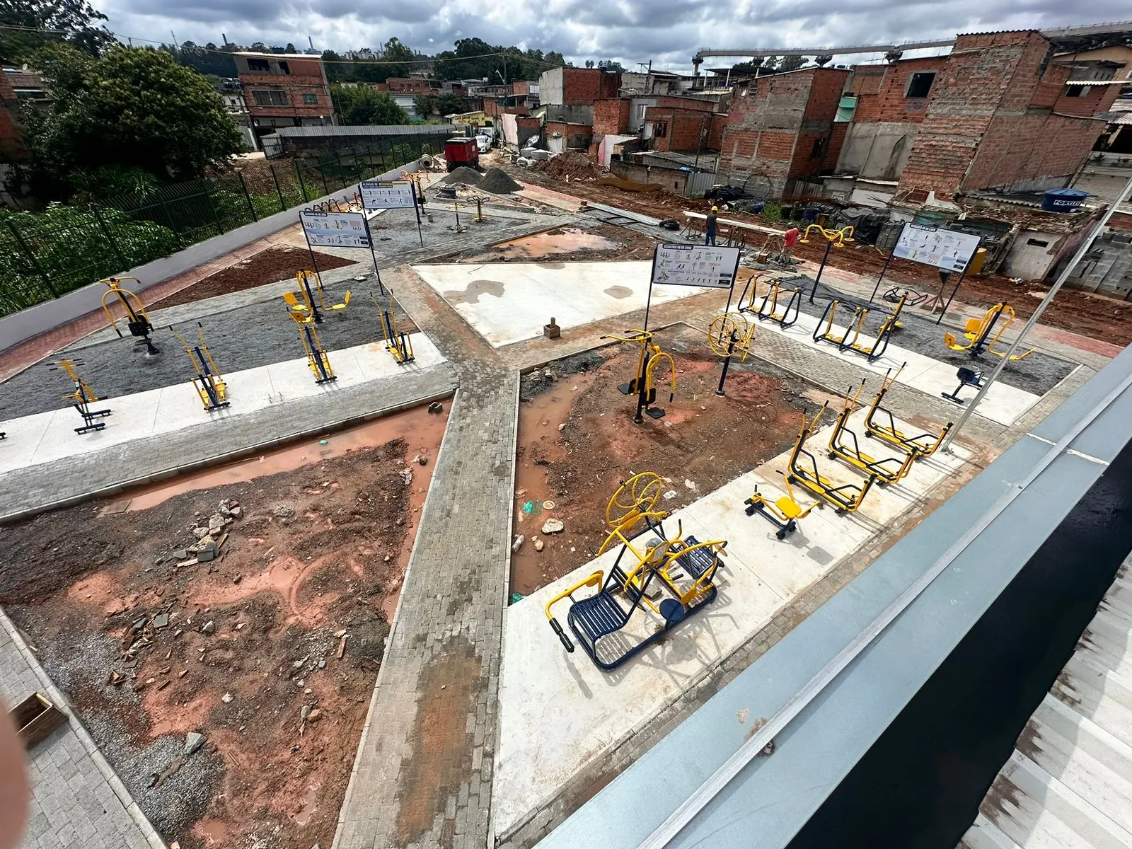 Área de convivência e lazer