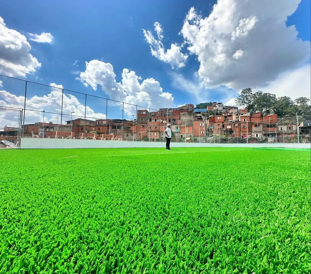 Espaço de esporte na comunidade