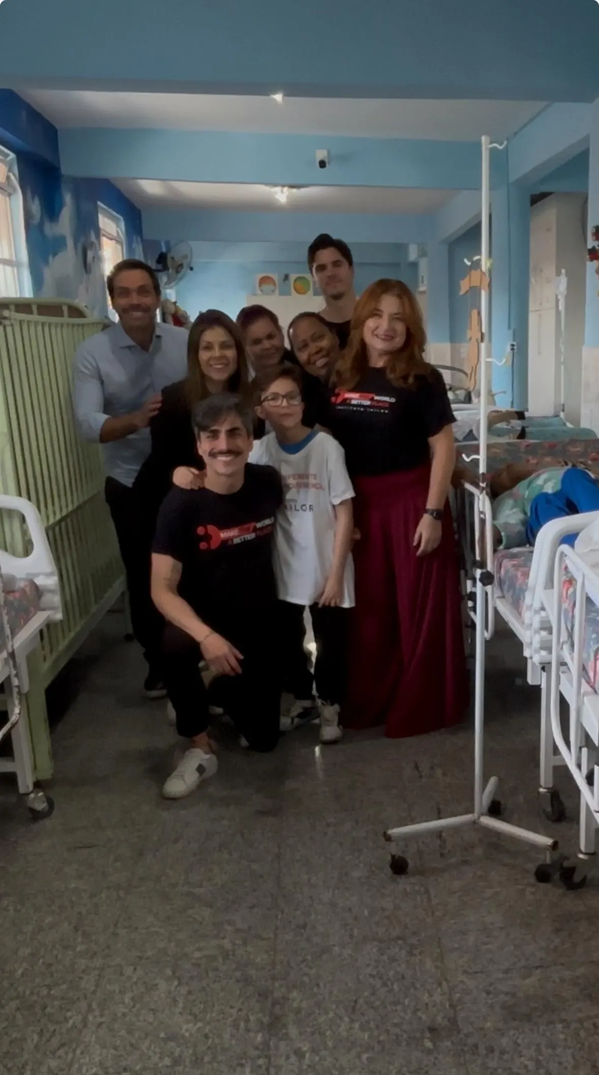 Visita da equipe do Instituto